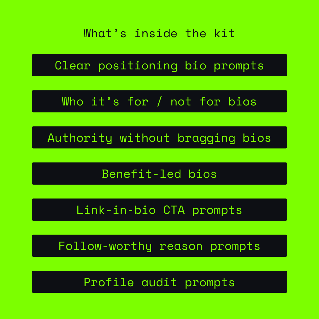 PROMPT-KIT.AI - BIO & PROFILE PROMPT KIT - PRODUCT IMAGES 4