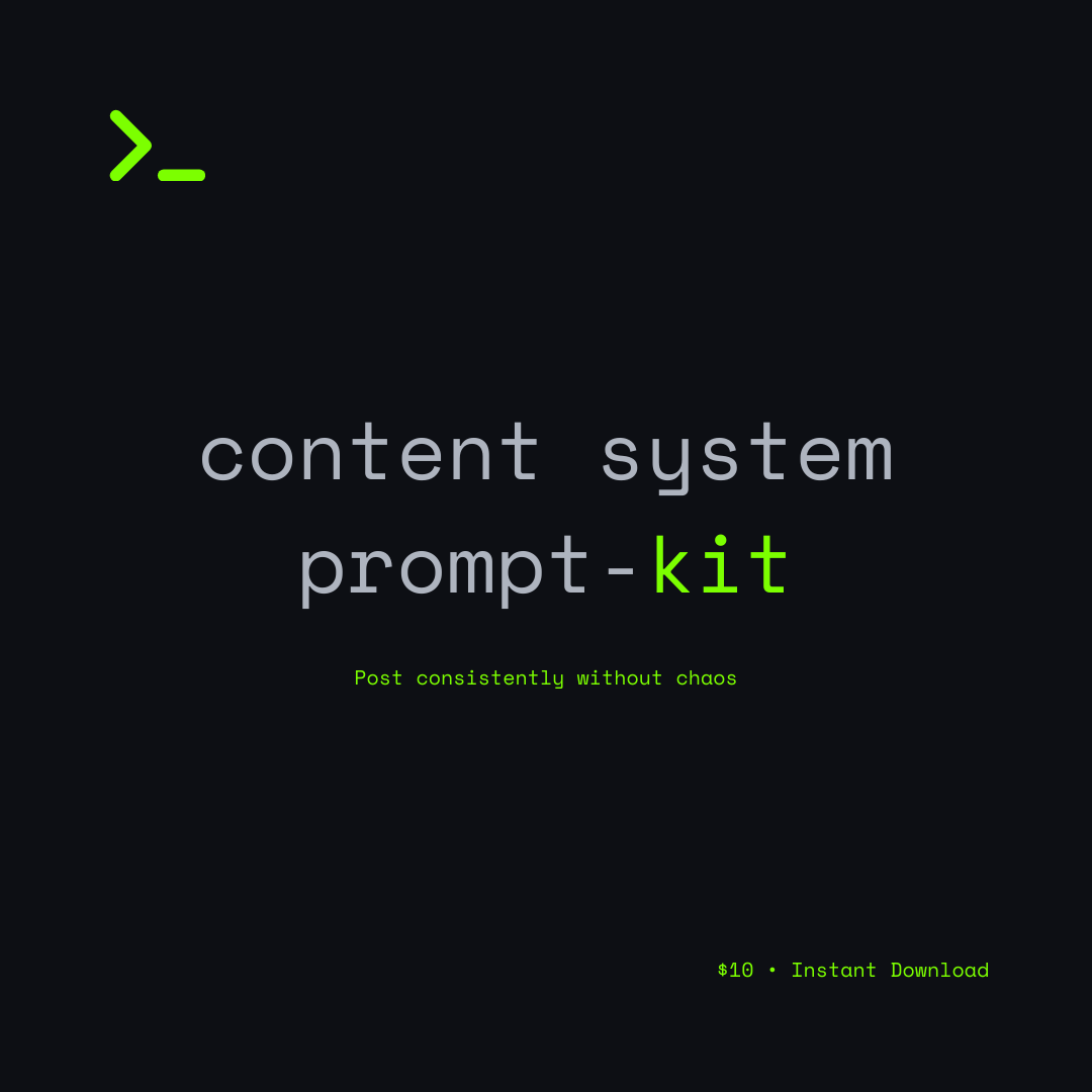 PROMPT-KIT.AI - CONTENT SYSTEM PROMPT KIT - PRODUCT IMAGES 1