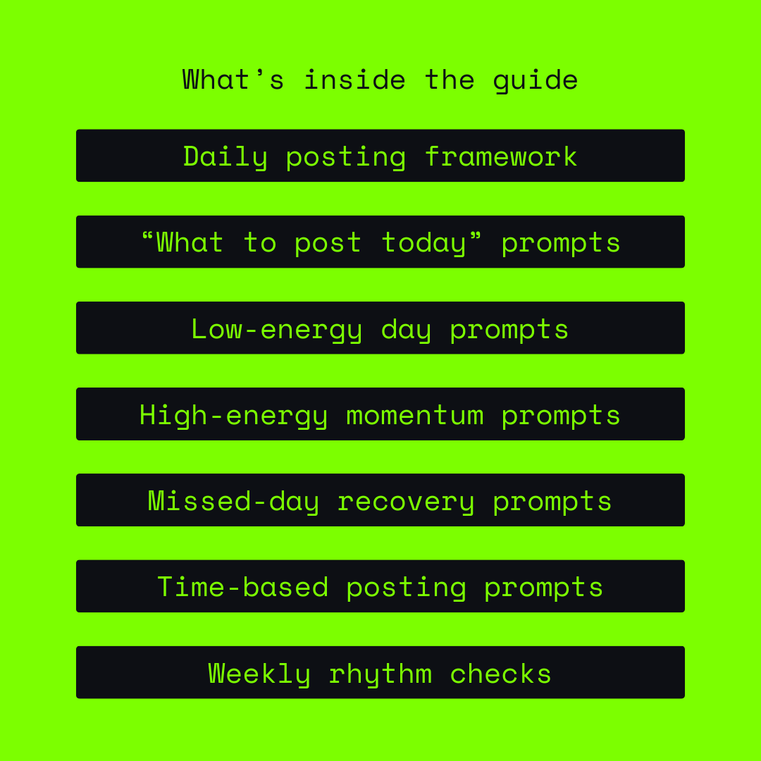 PROMPT-KIT.AI - DAILY POSTING GUIDE PROMPT KIT - PRODUCT IMAGES 4