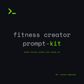 PROMPT-KIT.AI - FITNESS CREATOR PROMPT KIT - PRODUCT IMAGES 1