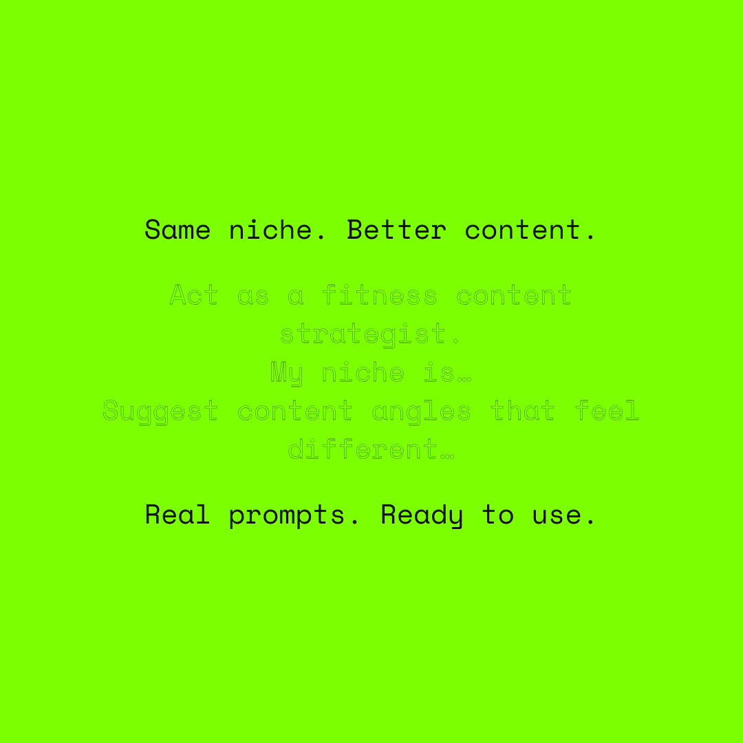 PROMPT-KIT.AI - FITNESS CREATOR PROMPT KIT - PRODUCT IMAGES 5