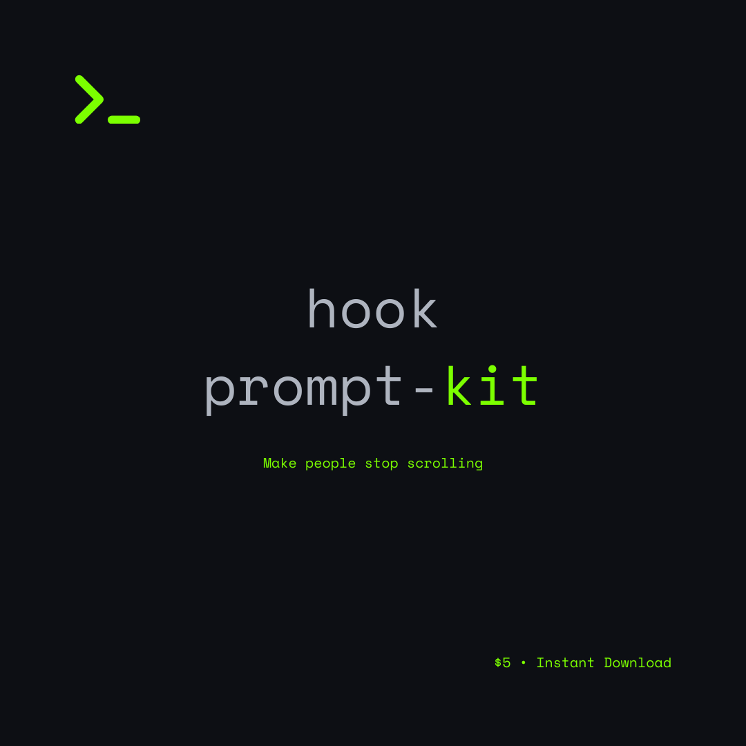 PROMPT-KIT.AI - HOOK PROMPT KIT - PRODUCT IMAGES 1