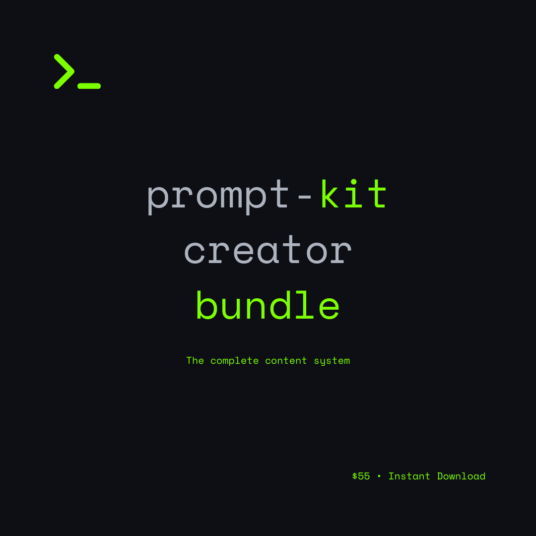 PROMPT-KIT.AI - PROMPT-KIT CREATOR BUNDLE - PRODUCT IMAGES 1