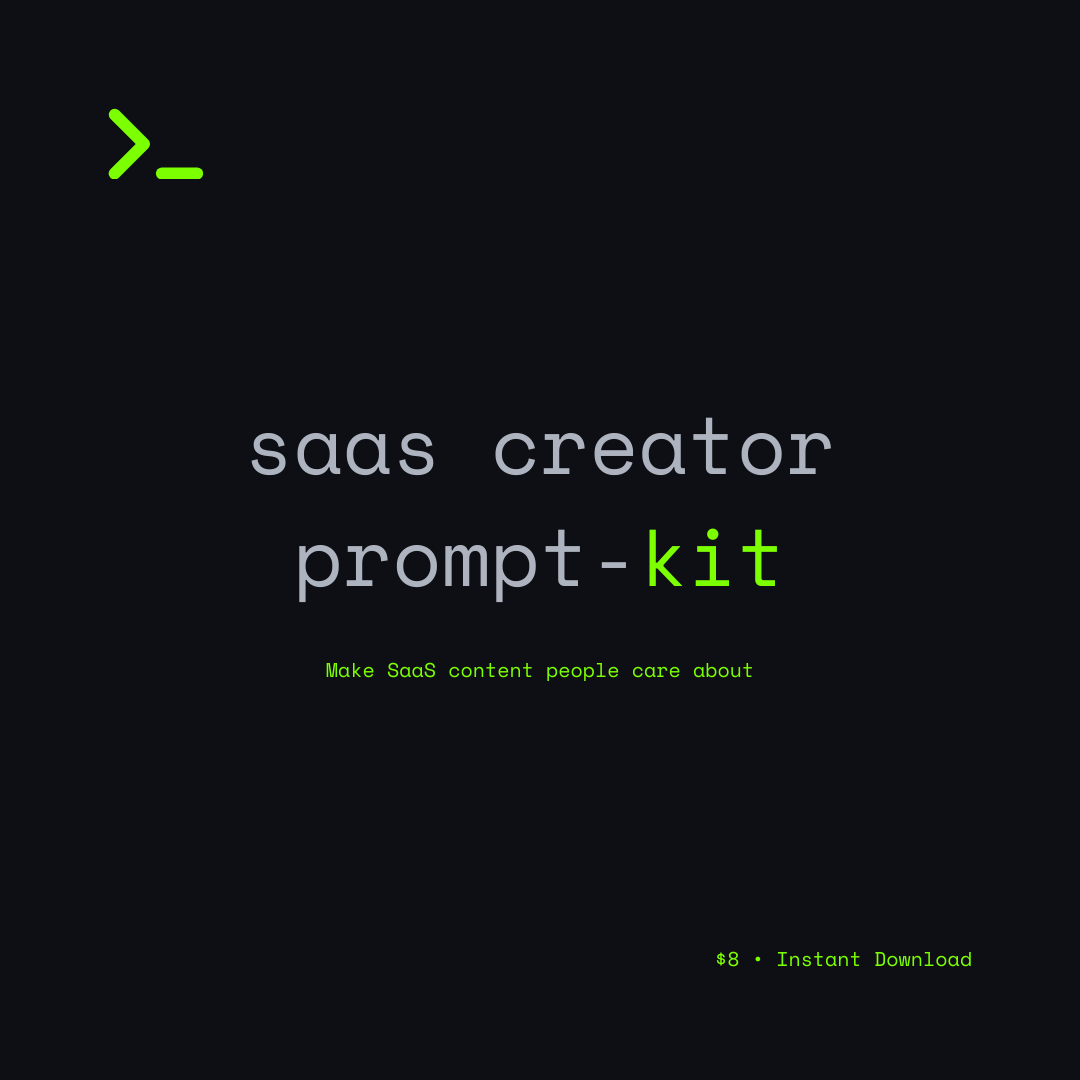 PROMPT-KIT.AI - SAAS CREATOR PROMPT KIT - PRODUCT IMAGES 1